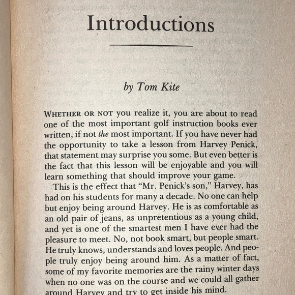 GOLF Book Harvey Penick's Little Red Book - lessons & teachings a lifetime golf - Picture 12 of 16